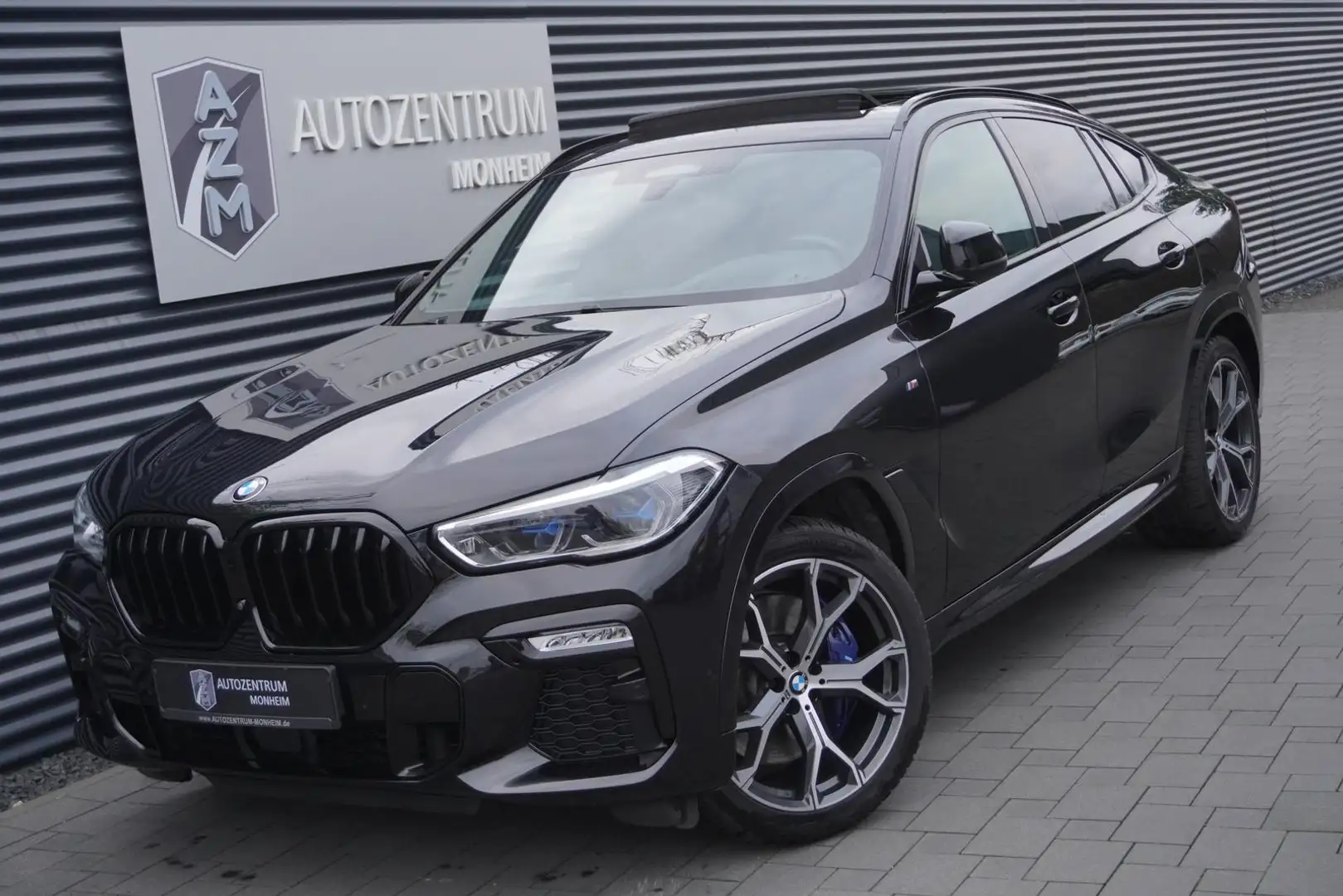 BMW X6 M d xDrive|LASER|M-SITZE|SHADOW|SKY|360°|H&K Schwarz - 1