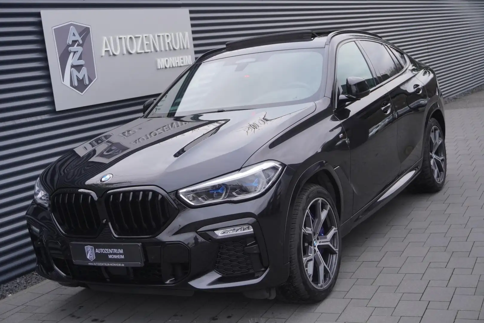 BMW X6 M d xDrive|LASER|M-SITZE|SHADOW|SKY|360°|H&K Schwarz - 2