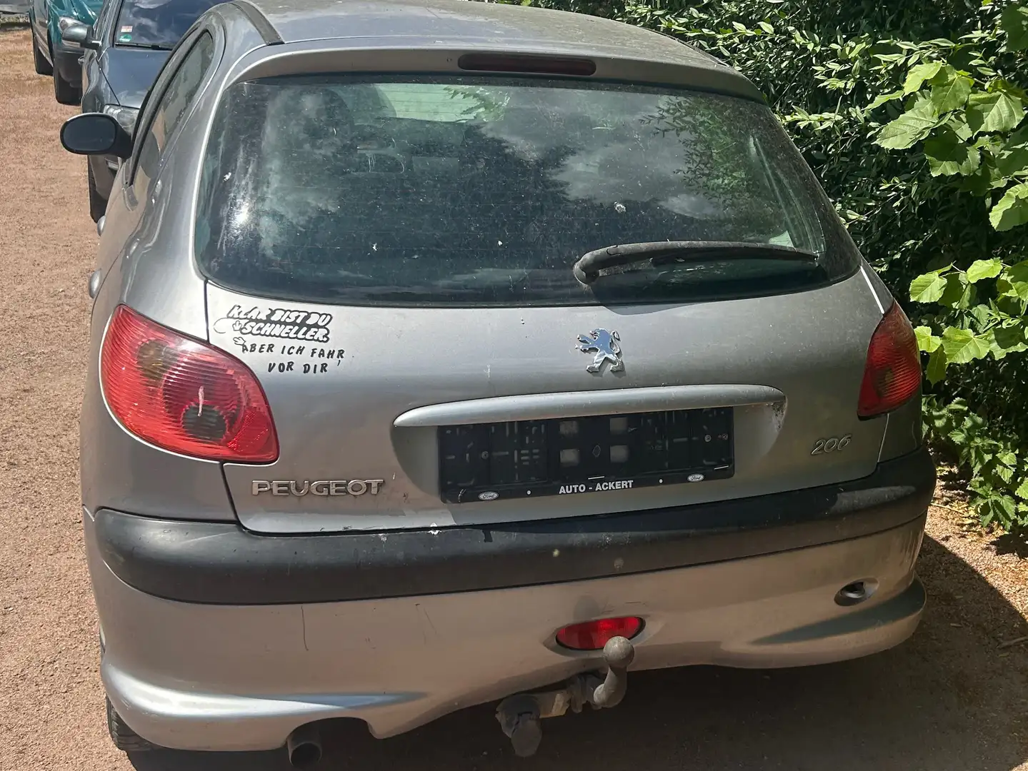 Peugeot 206 90 Grand Filou Cool Grau - 2