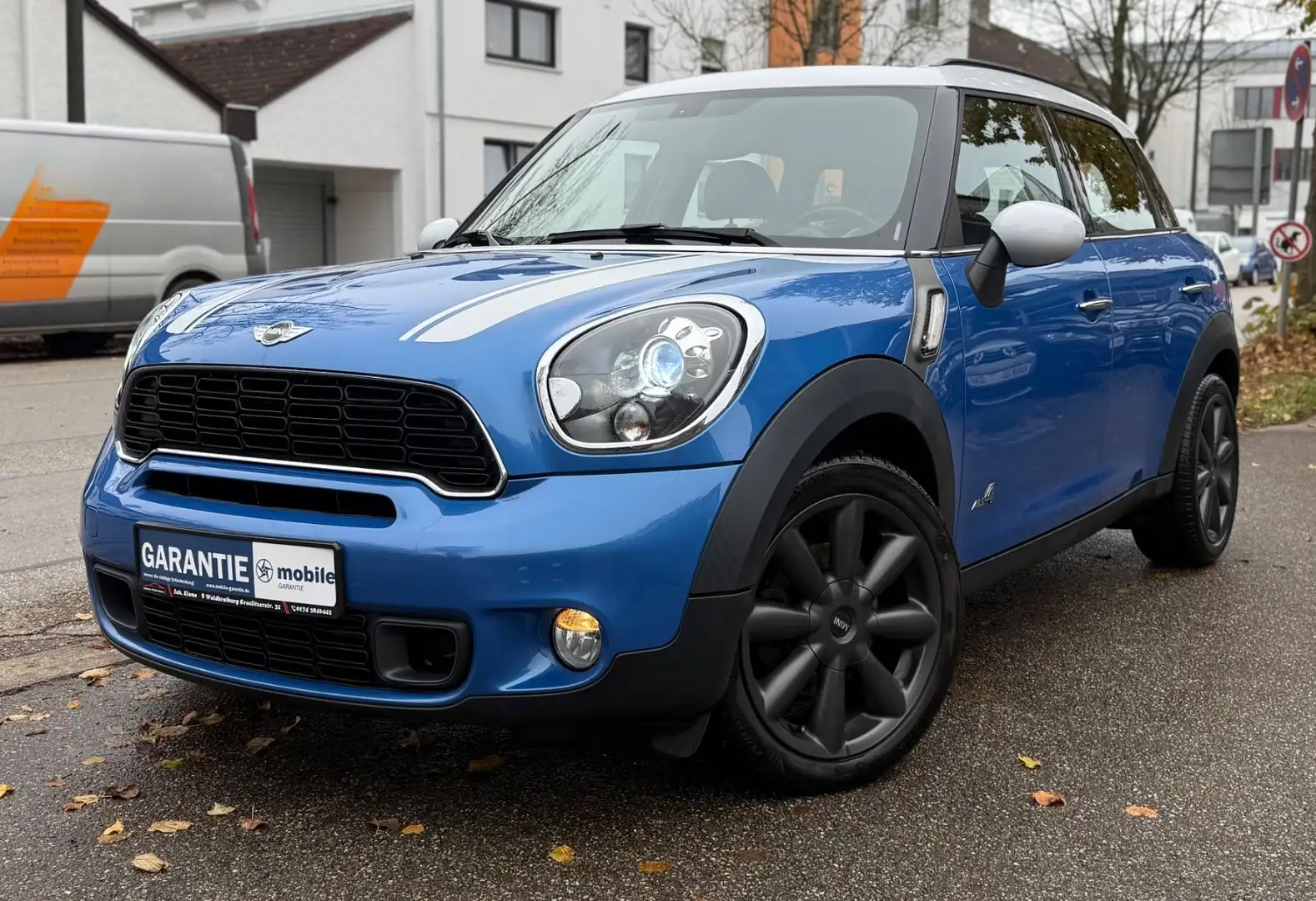 MINI Cooper S Countryman 1.6i Automatik/Vollleder/TOP Modrá - 2