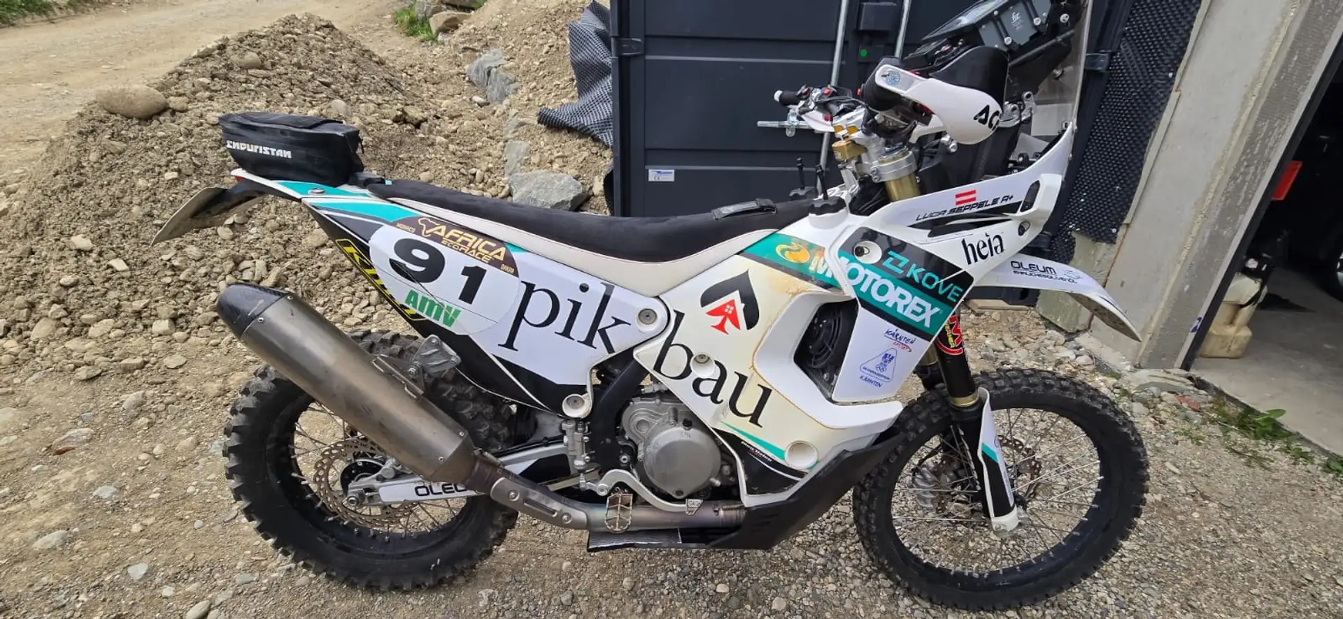 Kove 450 Rally Rally Pro 2024 Wit - 1