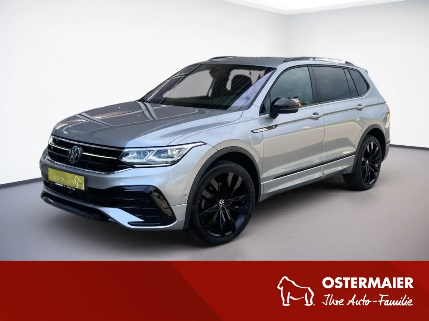 Volkswagen Tiguan Allspace R-LINE 2.0TDI 4MOTION.KAMERA.BUSINESS.BLACK Silber - 1