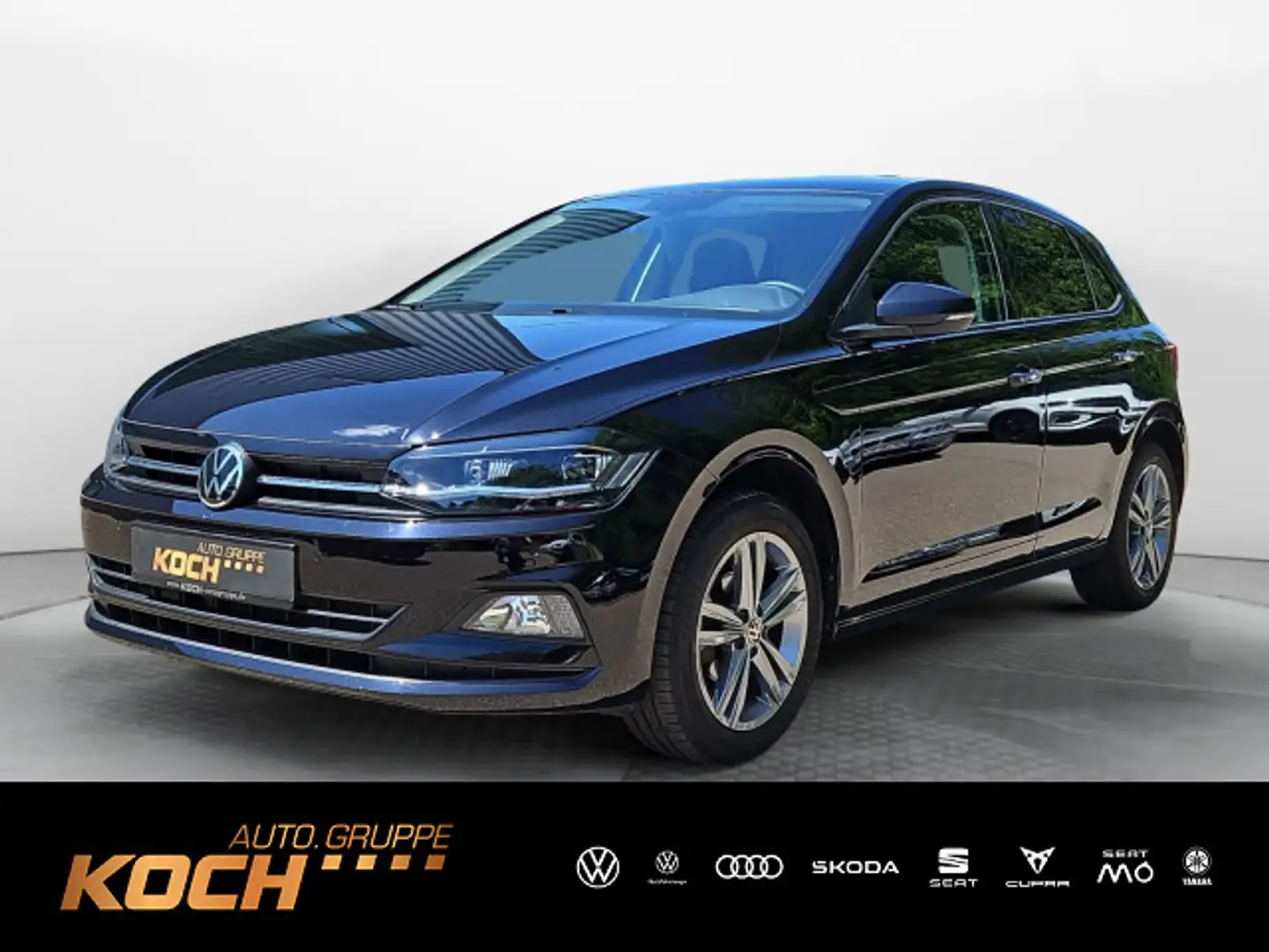 Volkswagen Polo 1.0TSI Highline NAVI LED PANO KLIMA SHZ Schwarz - 1