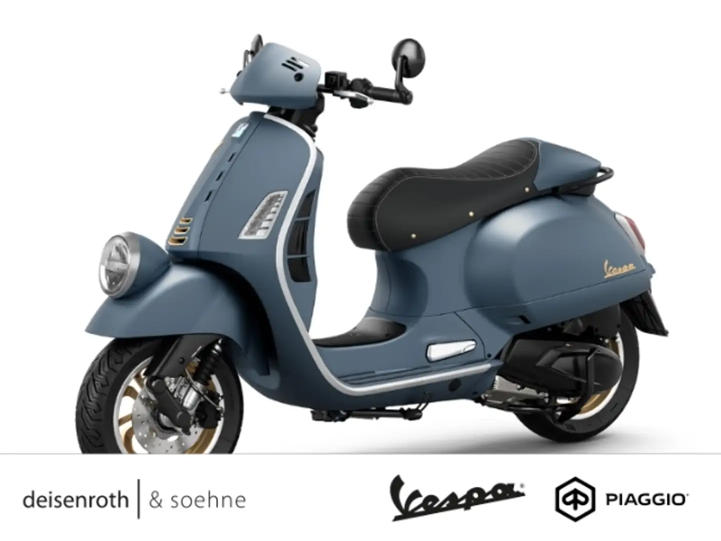 Vespa GTV 310 Officina 8 SE Sonderedition Modrá - 1
