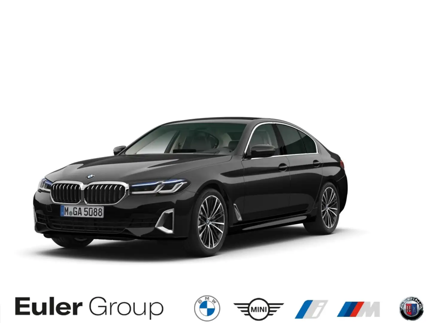BMW 520 iA Limousine Lux. Line LkHZ StHZ H/K HUD Schwarz - 1