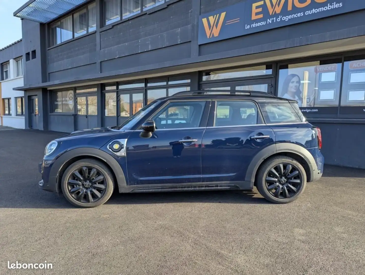 MINI Cooper Countryman COOPER SE LONGSTONE 1.5 224CH HYBRID RECHARGEABLE Bleu - 2