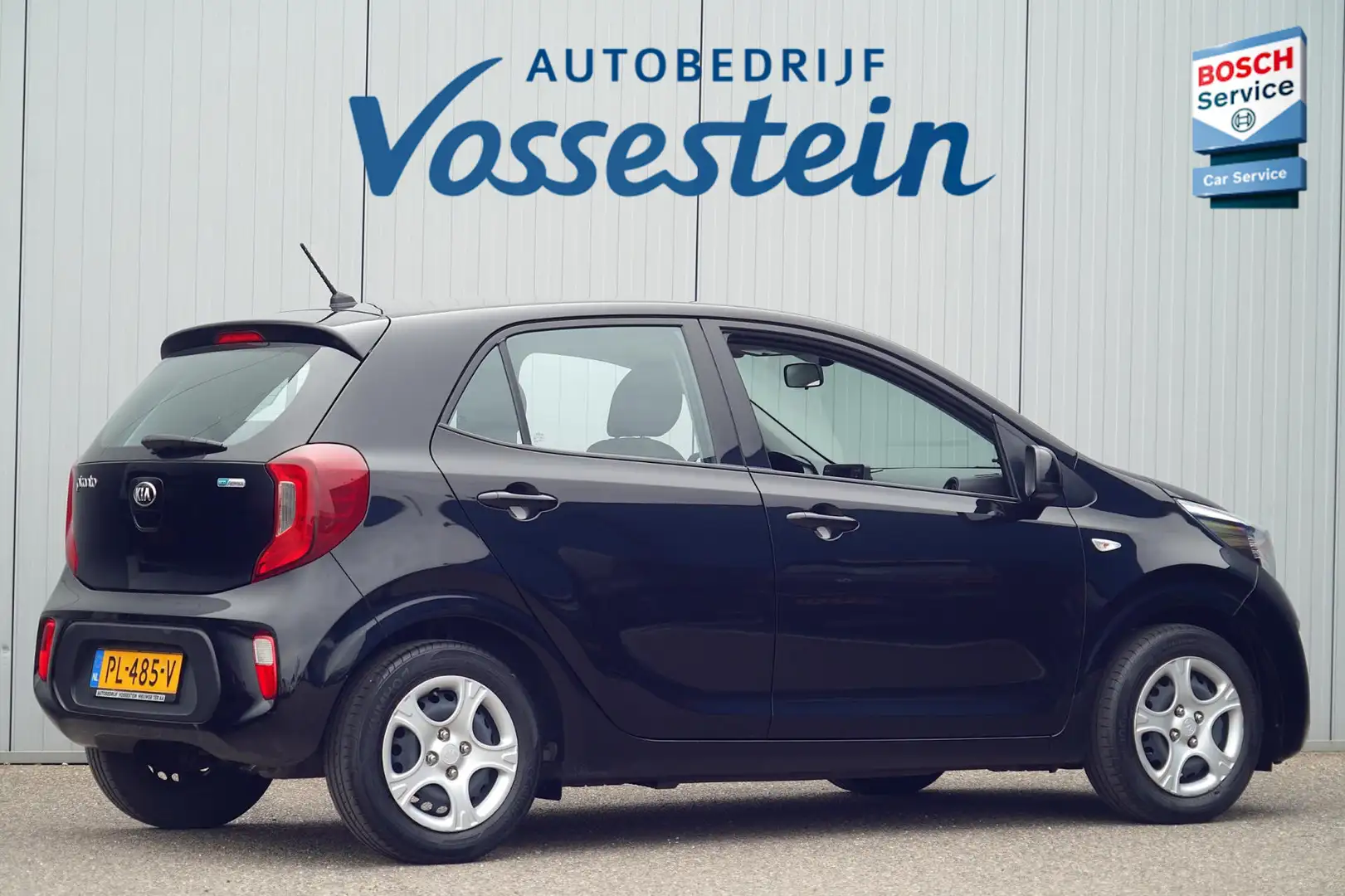 Kia Picanto 1.0 CVVT EconomyPlusLine / 58dkm NAP / Airco / Ele Zwart - 2