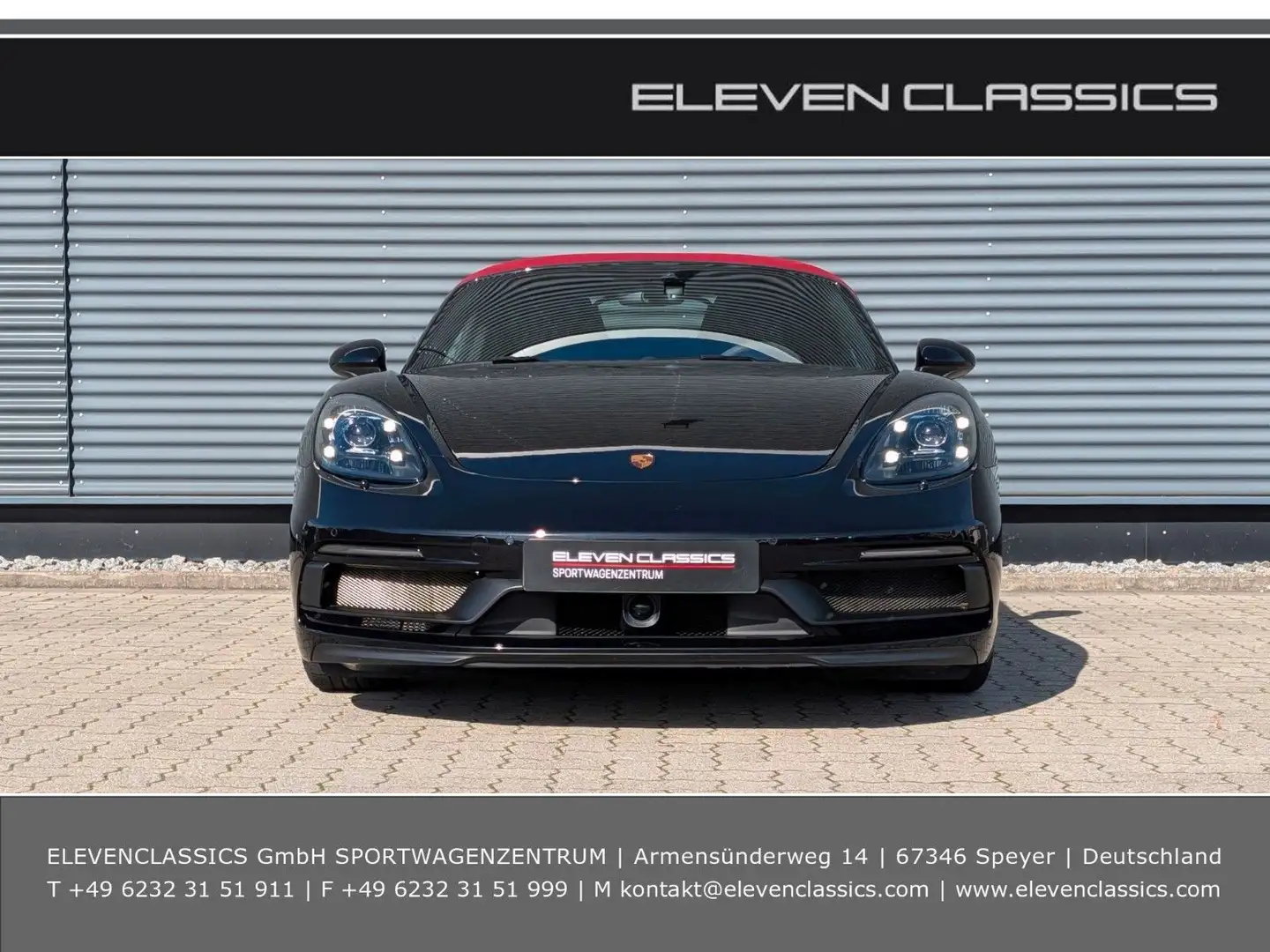 Porsche Boxster 718 GTS 4.0 *1. Hand, Approved* Schwarz - 2