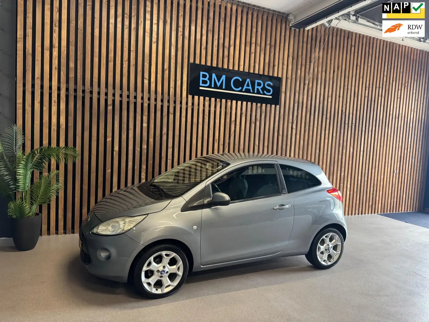 Ford Ka/Ka+ 1.2 Titanium [bj 2009] Airco|1e Eig|New APK Gri - 1