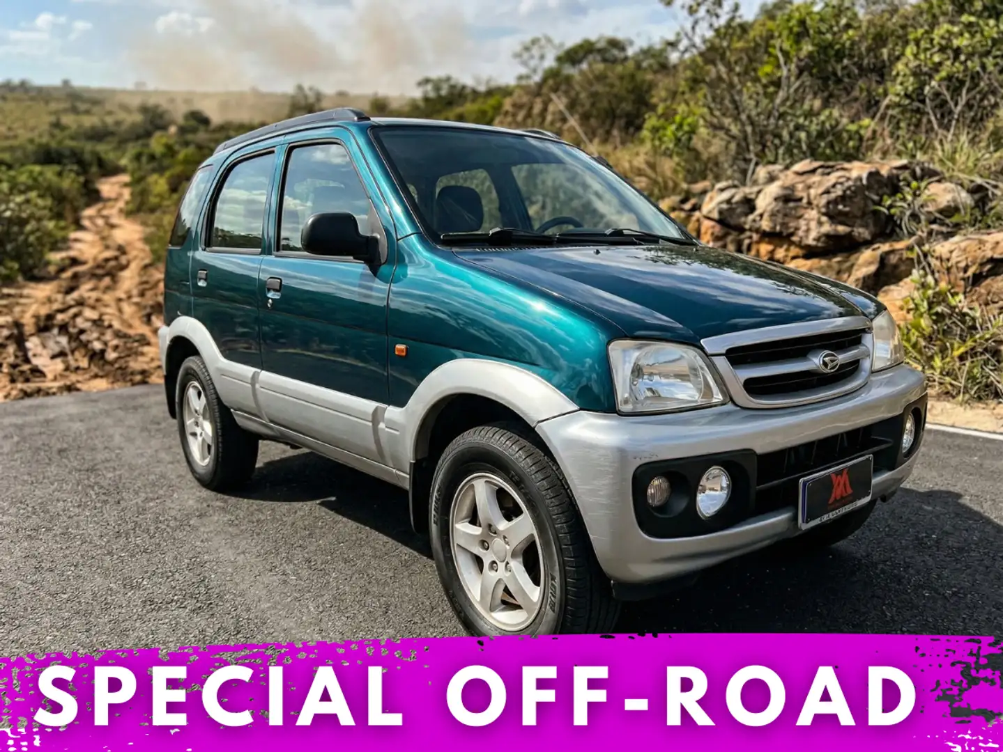Daihatsu Terios Terios unico proprietario 1.3 CX c/abs Grün - 1