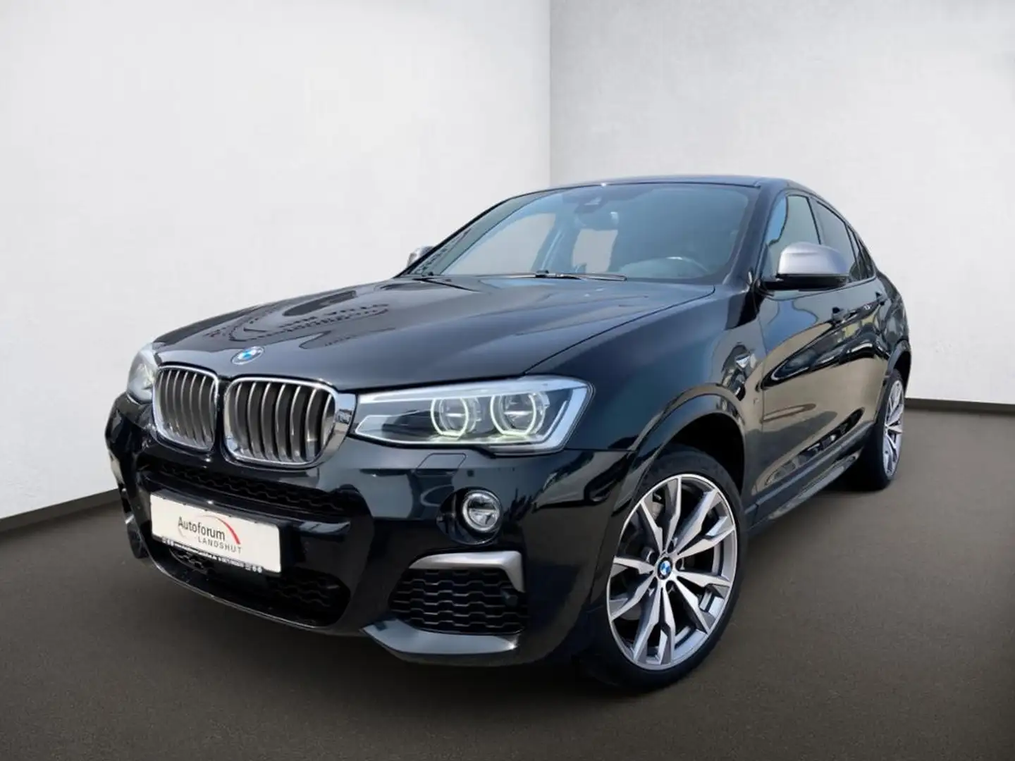 BMW X4 M 40i LED/AHK/eGsD/H&K/KAM/HUD/ACC/DRIVEASSIS+ Noir - 2