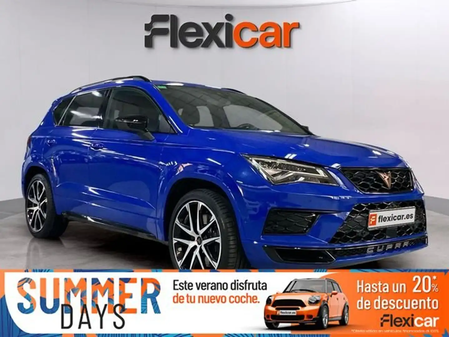 CUPRA Ateca 2.0+TSI+221kW+%28300CV%29+4Drive+DSG+St%26Sp Синій - 1