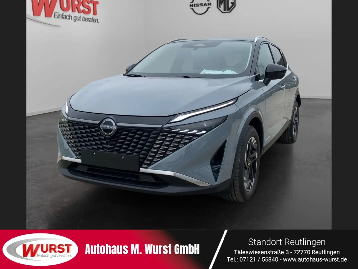 Nissan Qashqai N-Connecta EU6d MY24 1.5 VC-T e-POWER  Winter Komf Grau - 1