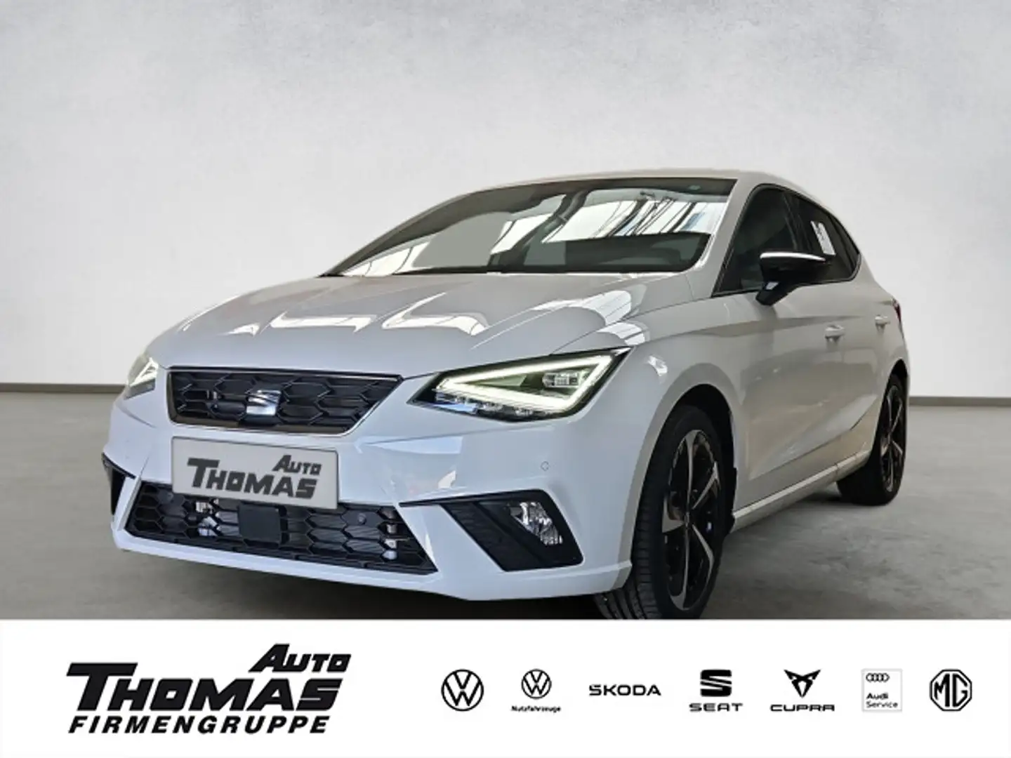 SEAT Ibiza FR 1.0TSI 18 Zoll Weiß - 1