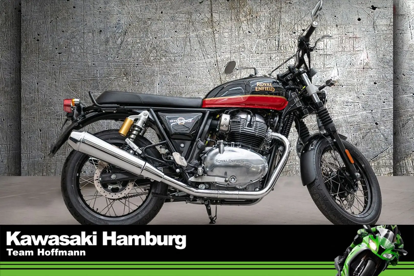 Royal Enfield Interceptor 650, sofort lieferbar, Lieferservice Schwarz - 1