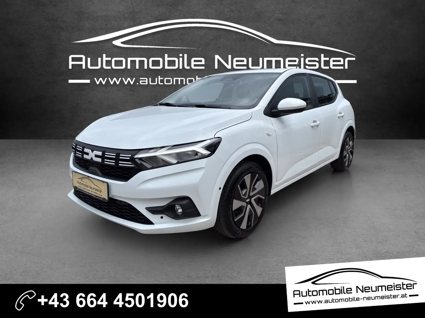 Dacia Sandero Expression TCe90|Rückfahrkamera|Service neu|TOP Weiß - 1