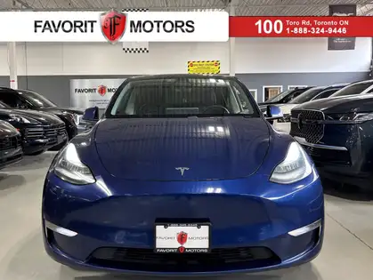 Blue 2021 Tesla Model Y Long Range AWD SUV / Crossover All-Wheel Drive Automatic