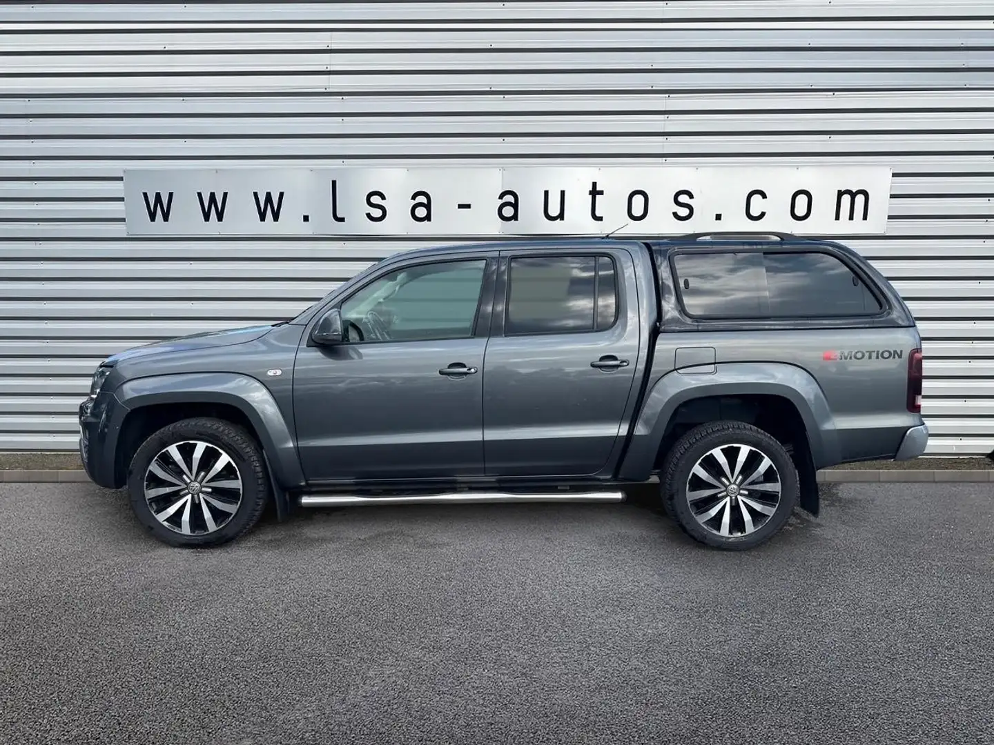 Volkswagen Amarok 3.0 V6 TDI 224 BVA 4x4 PICK UP DOUBLE CABINE Avent Gris - 2