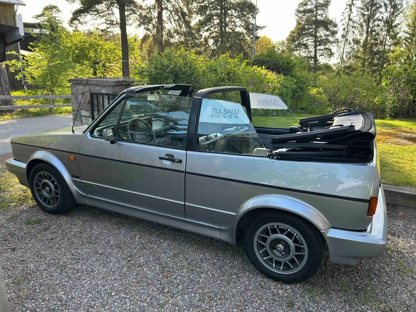 Volkswagen Golf Cabriolet Golf Cabrio Quartett Argintiu - 1