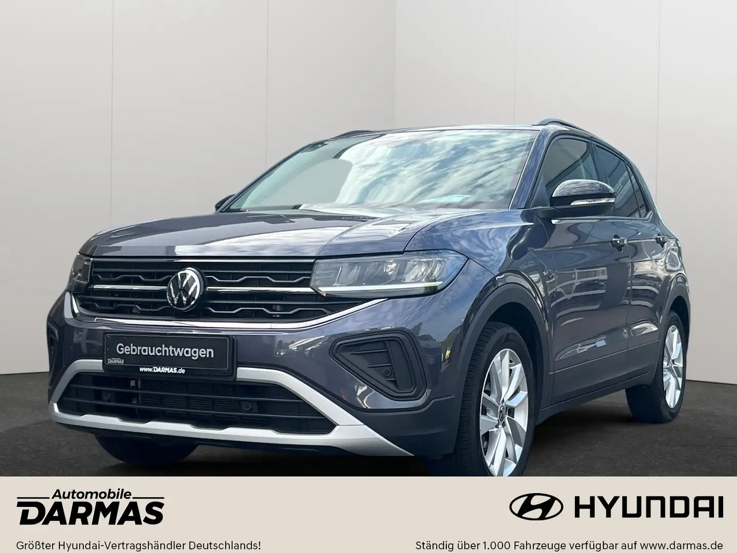 Volkswagen T-Cross T-Cross GOAL 1.0 TSI DSG Navi Keyless LED TOP Grau - 1