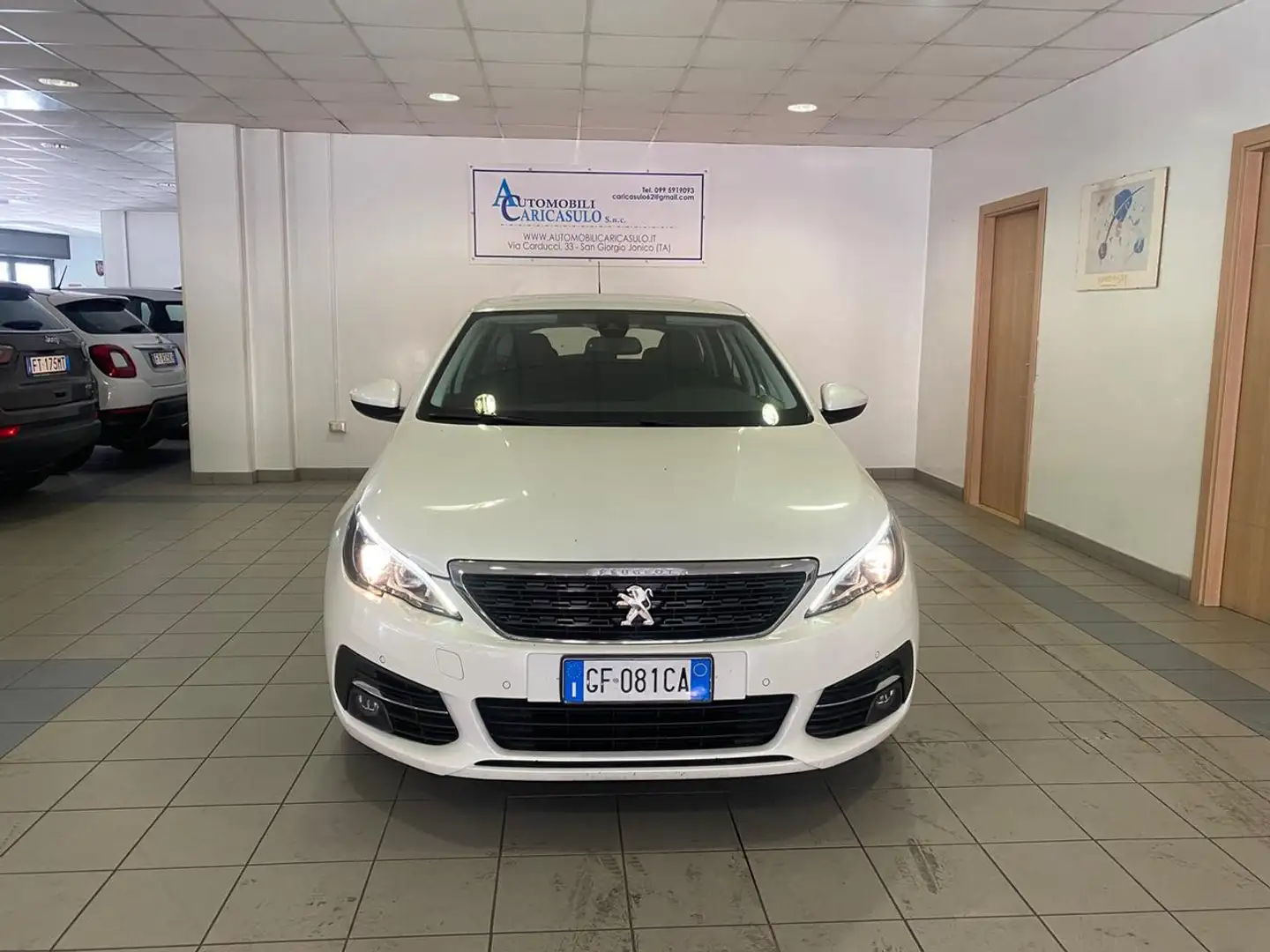 Peugeot 308 BlueHDi 130 SW Business Blanc - 2