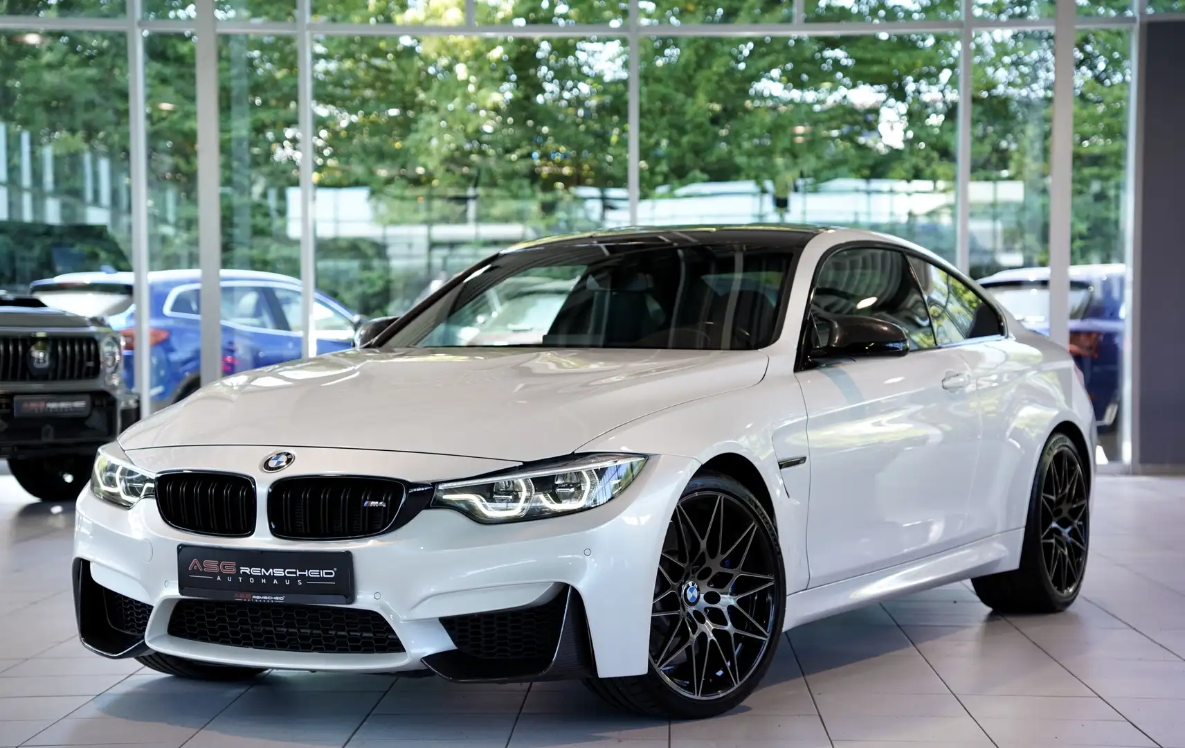 BMW M4 Competition *S-Abgas*Garantie*Schale*20*H-UP* Weiß - 1