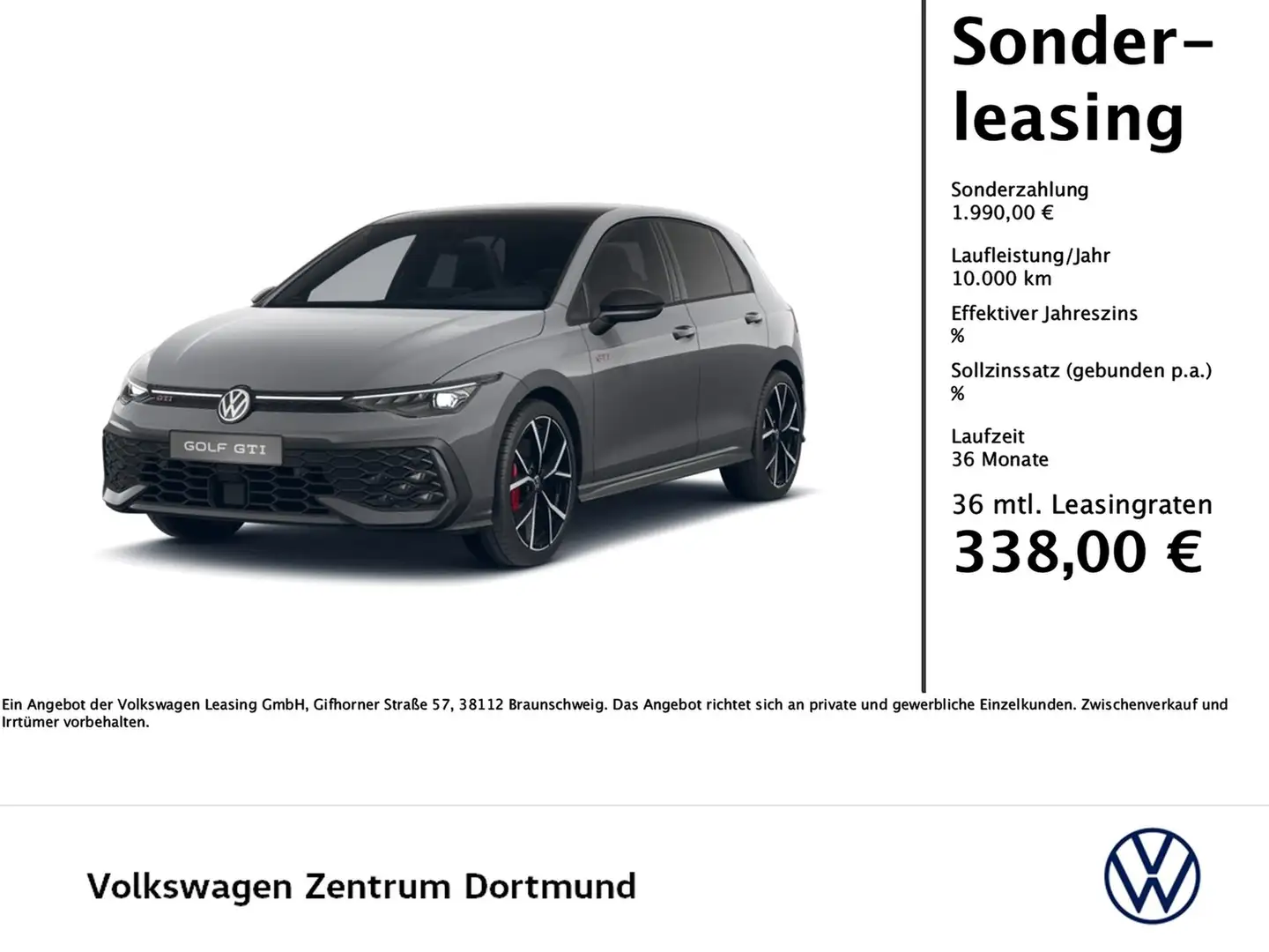 Volkswagen Golf GTI HARMANKARDON MATRIXLED PANO Gris - 1