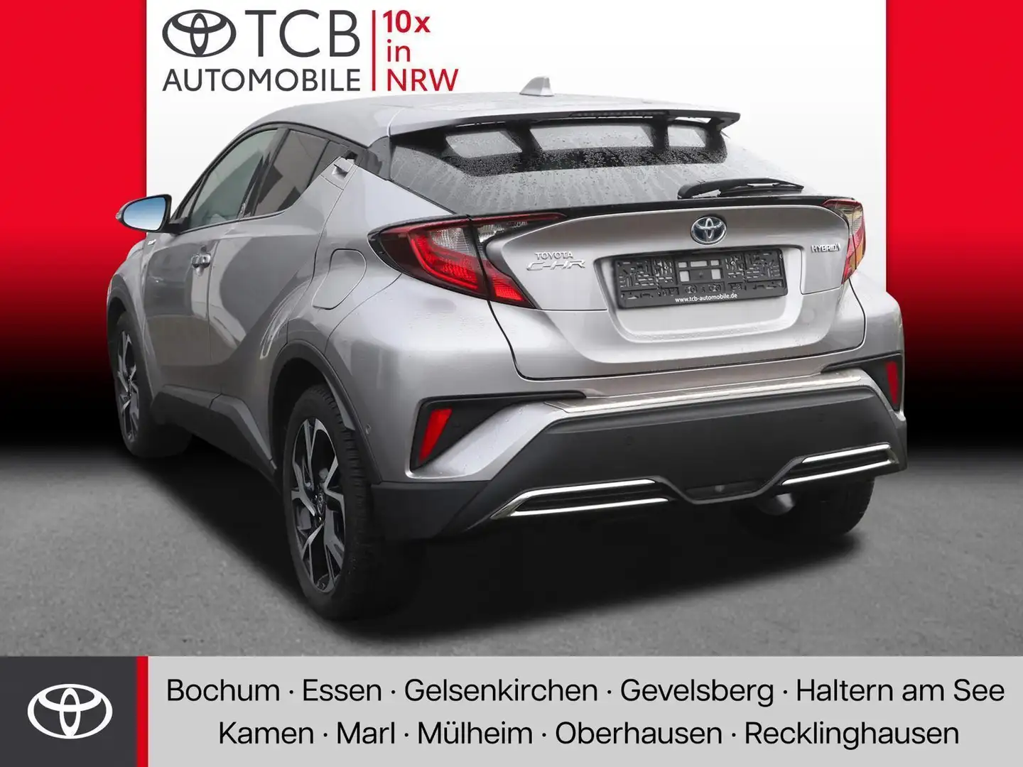 Toyota C-HR 2.0 Hybrid Team D SHZ PDC KLIMA LM-Felgen BT Grijs - 2