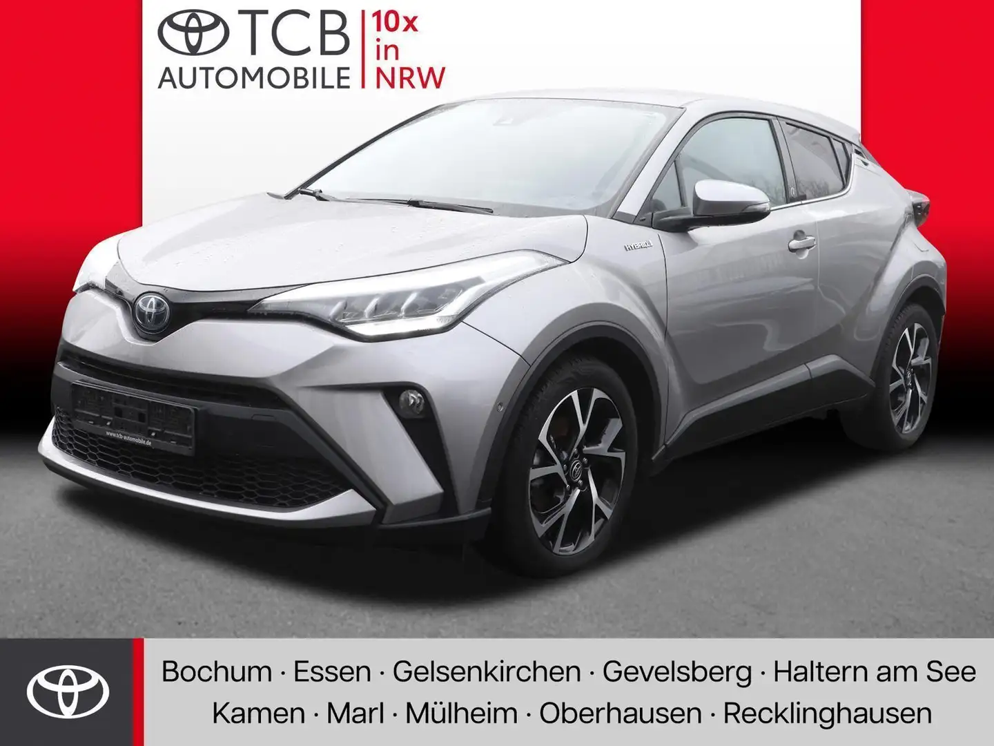 Toyota C-HR 2.0 Hybrid Team D SHZ PDC KLIMA LM-Felgen BT Grigio - 1