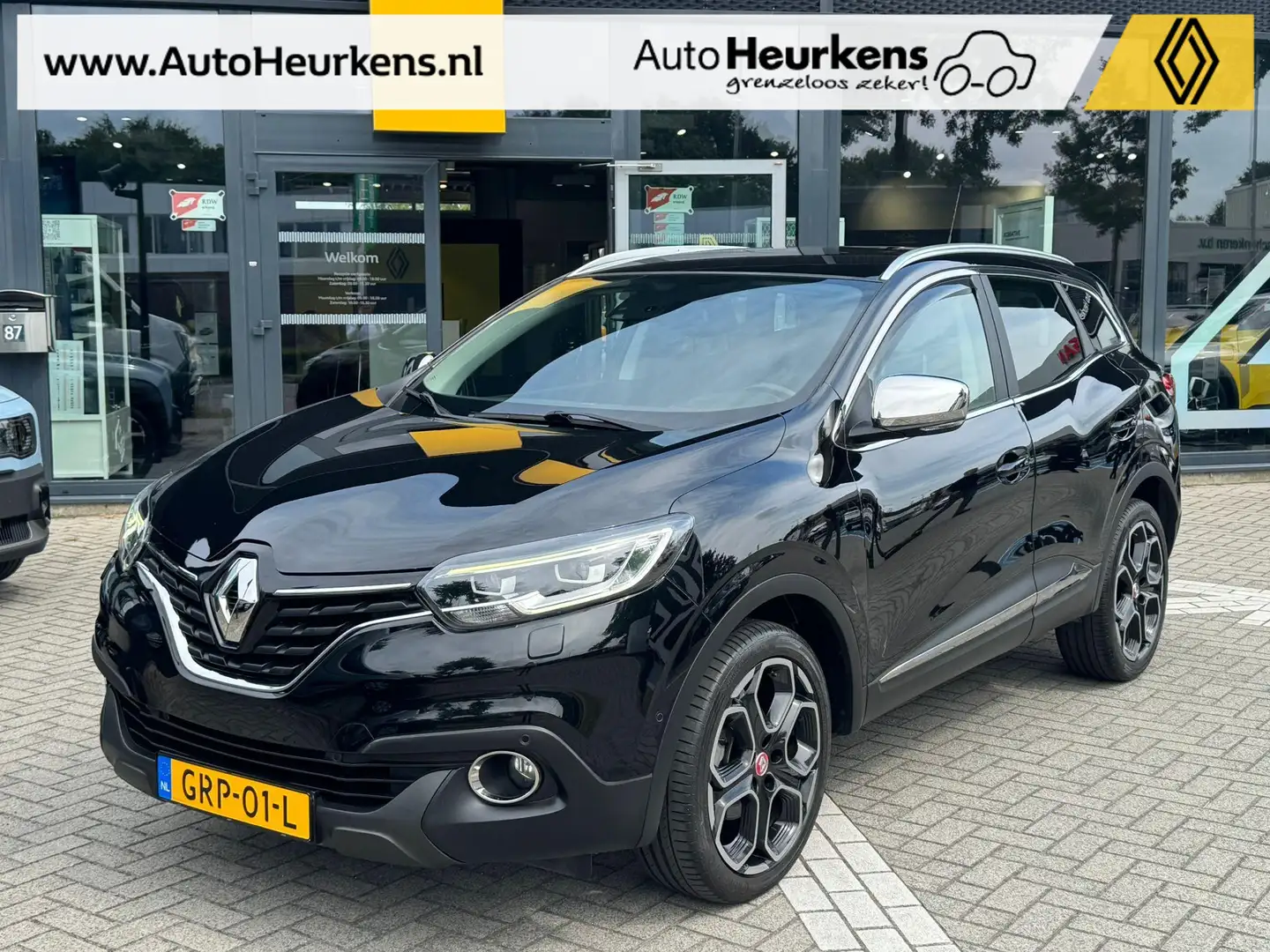 Renault Kadjar TCe 165 Bose | Lederen bekleding | Verwarmbare voo Zwart - 1