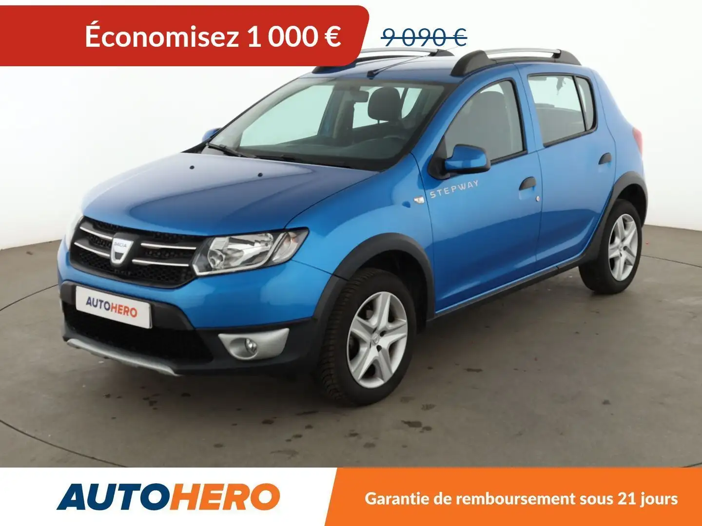 Dacia Sandero Stepway 0.9 TCe Prestige Bleu - 1