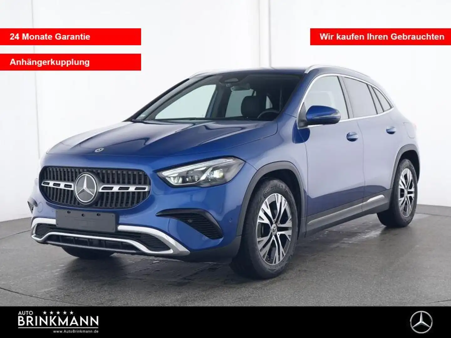 Mercedes-Benz GLA 200 GLA 200 d 4M AHK/MULTIBEAM/KAMERA/ADVANCED/MBUX Bleu - 1