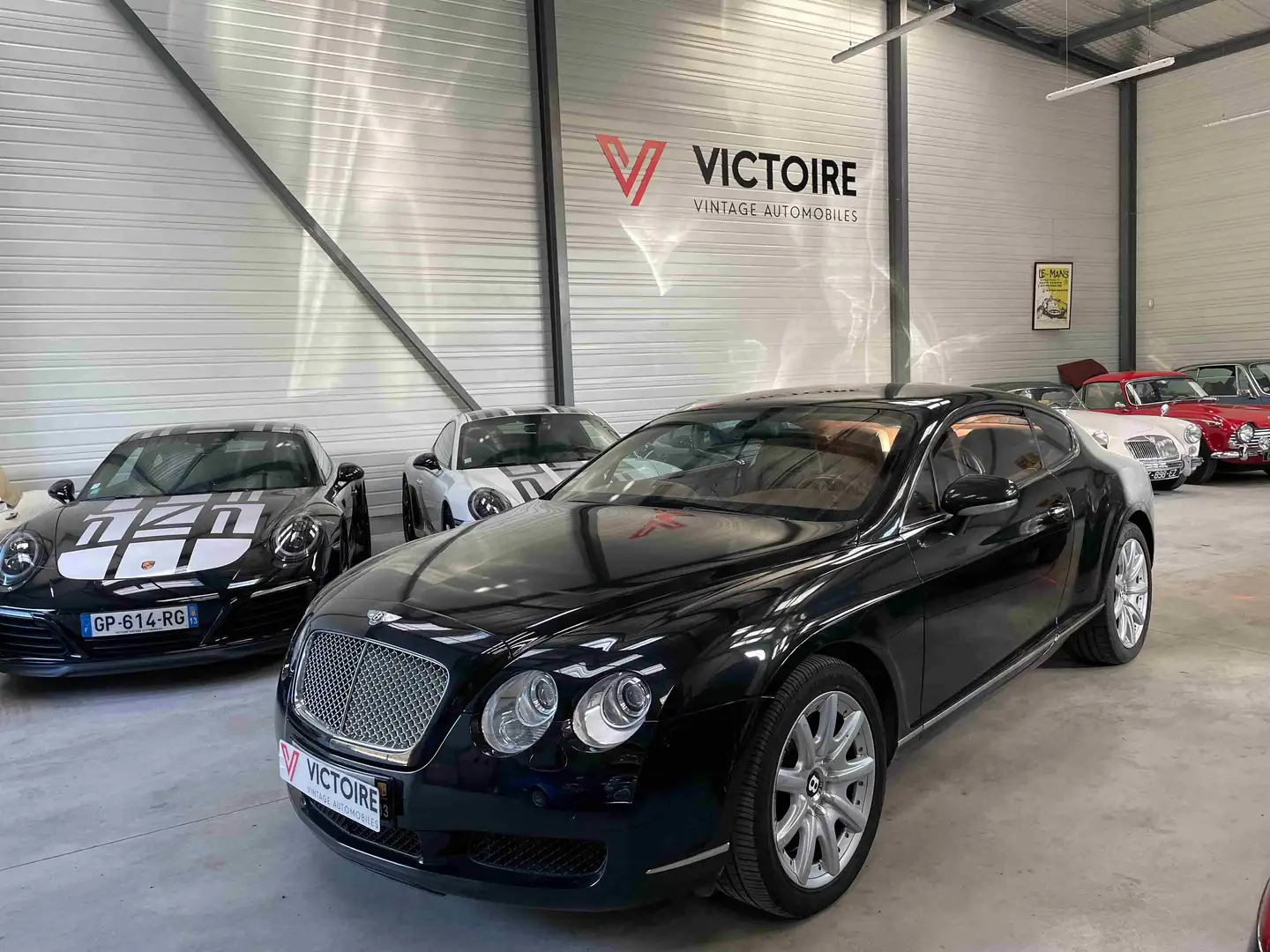 Bentley Continental GT Coupé 6.0 W12 Schwarz - 2