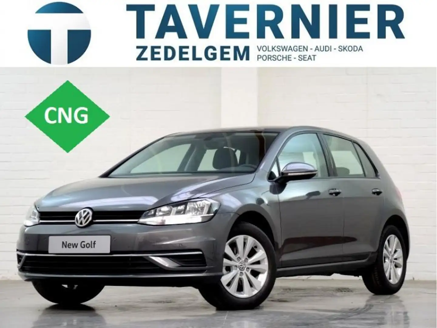 Volkswagen Golf 1.5 TGI Comfortline Gris - 1