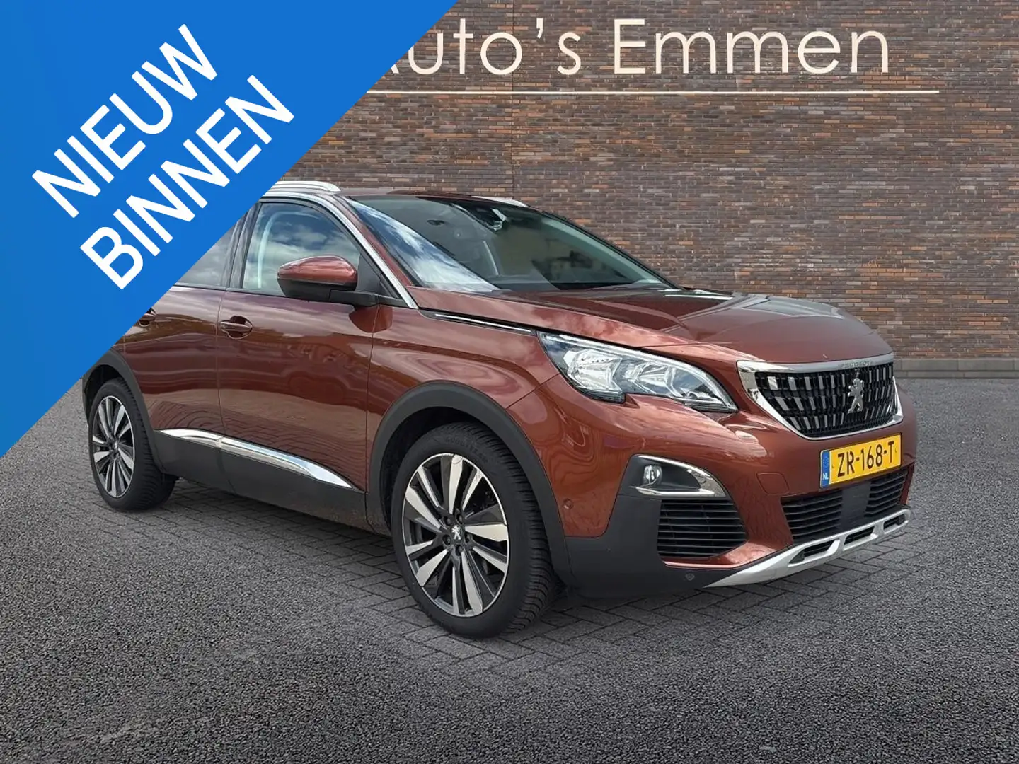 Peugeot 3008 1.2 130PK AUTOMAAT ALLURE 2019 Bruin - 1