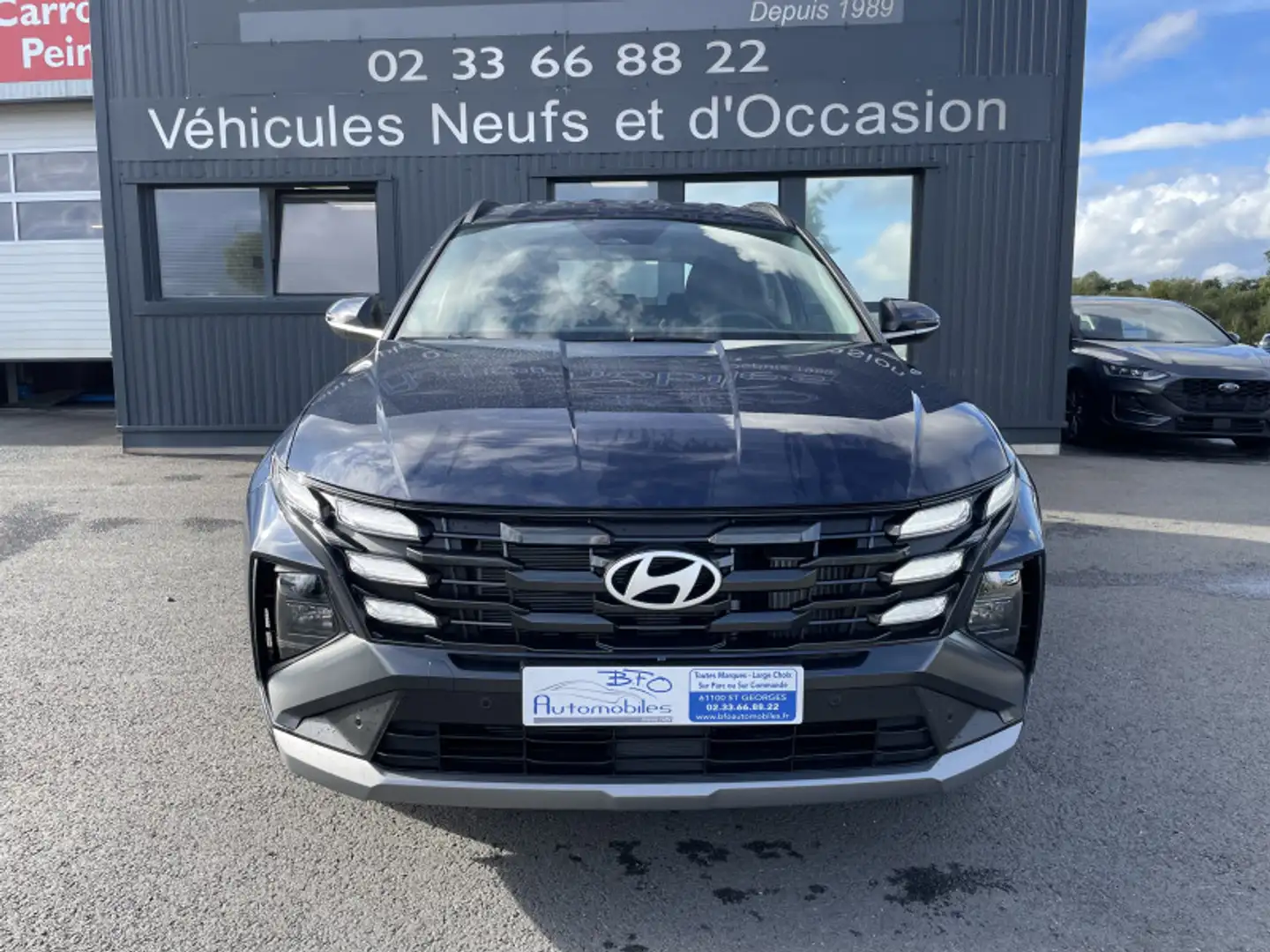 Hyundai TUCSON 1.6 CRDI 136CH HYBRID 48V CREATIVE DCT7 Blau - 2