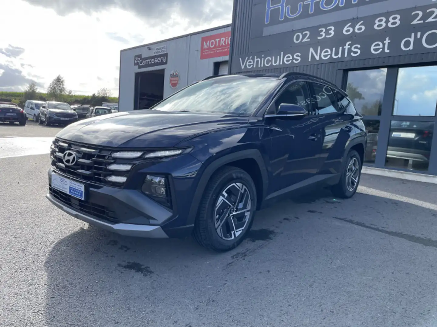 Hyundai TUCSON 1.6 CRDI 136CH HYBRID 48V CREATIVE DCT7 Blau - 1