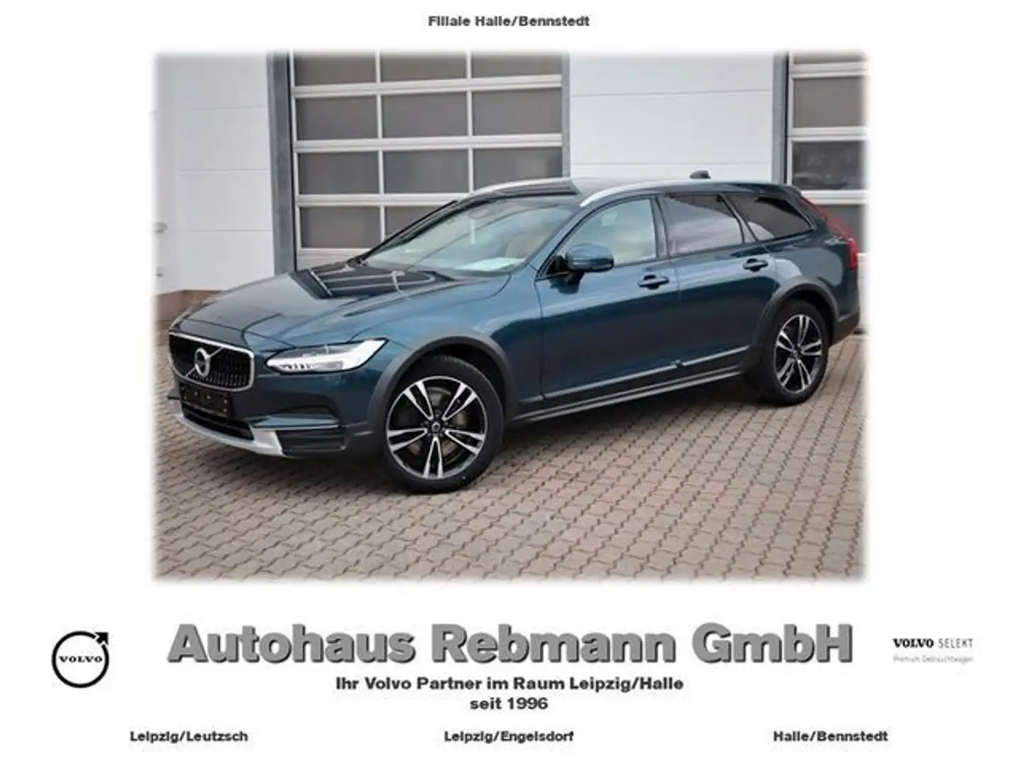 Volvo V90 Cross Country V90 D5 Cross Country Pro AWD Standhzg  BLIS 360° Blauw - 1