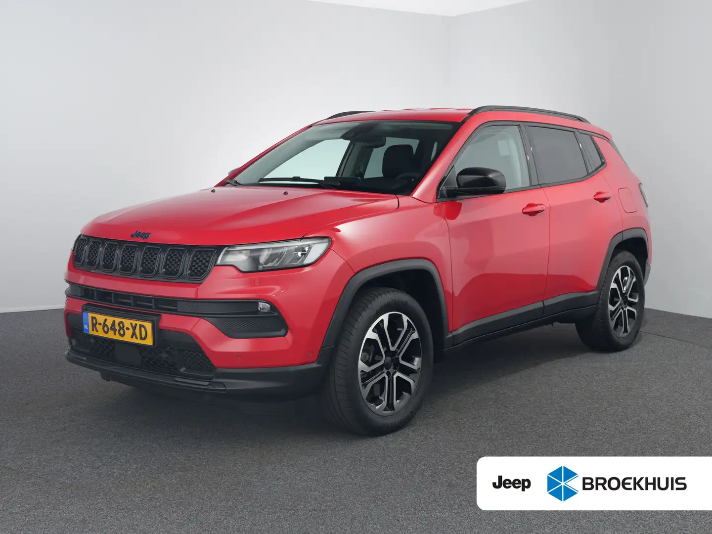 Jeep Compass 4xe 190 Plug-in Hybrid Black Pack| Achterspoiler | Rood - 1