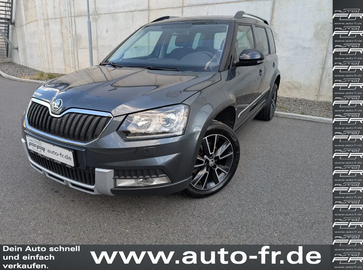 Skoda Yeti Adventure 4x4 Benzin 1.8 erst 53Tkm 1.Hd Schwarz - 1