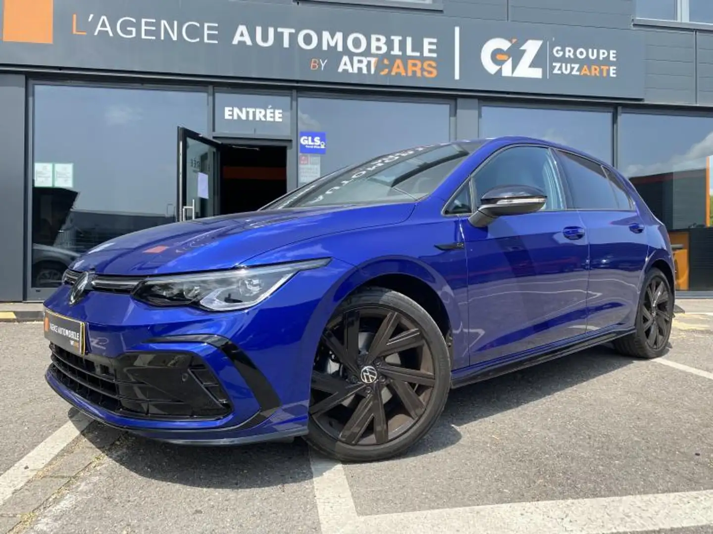 Volkswagen Golf 8 2.0 TDI DSG7 R-Line Black Style GARANTIE USINE Bleu - 2
