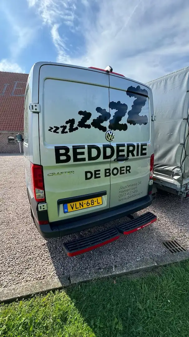 Volkswagen Crafter Crafter 30 2.0 TDI L3H2 Ec EURO 6 excl. B.T.W. Zilver - 2