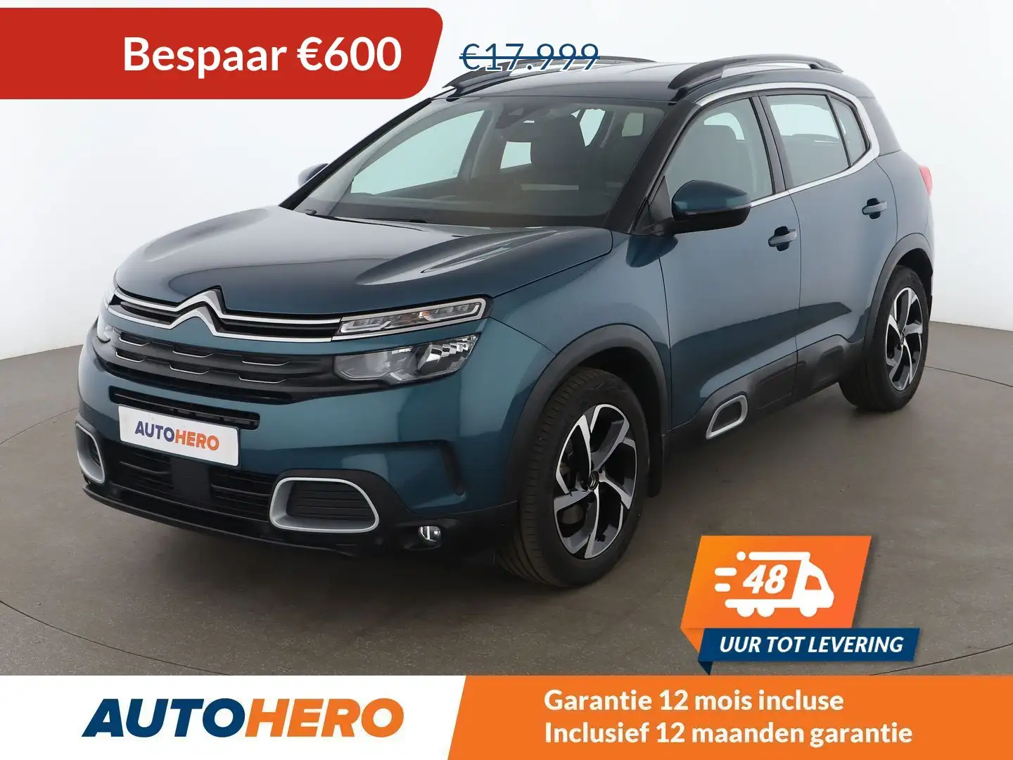 Citroen C5 Aircross 1.2 PureTech Business Zöld - 1