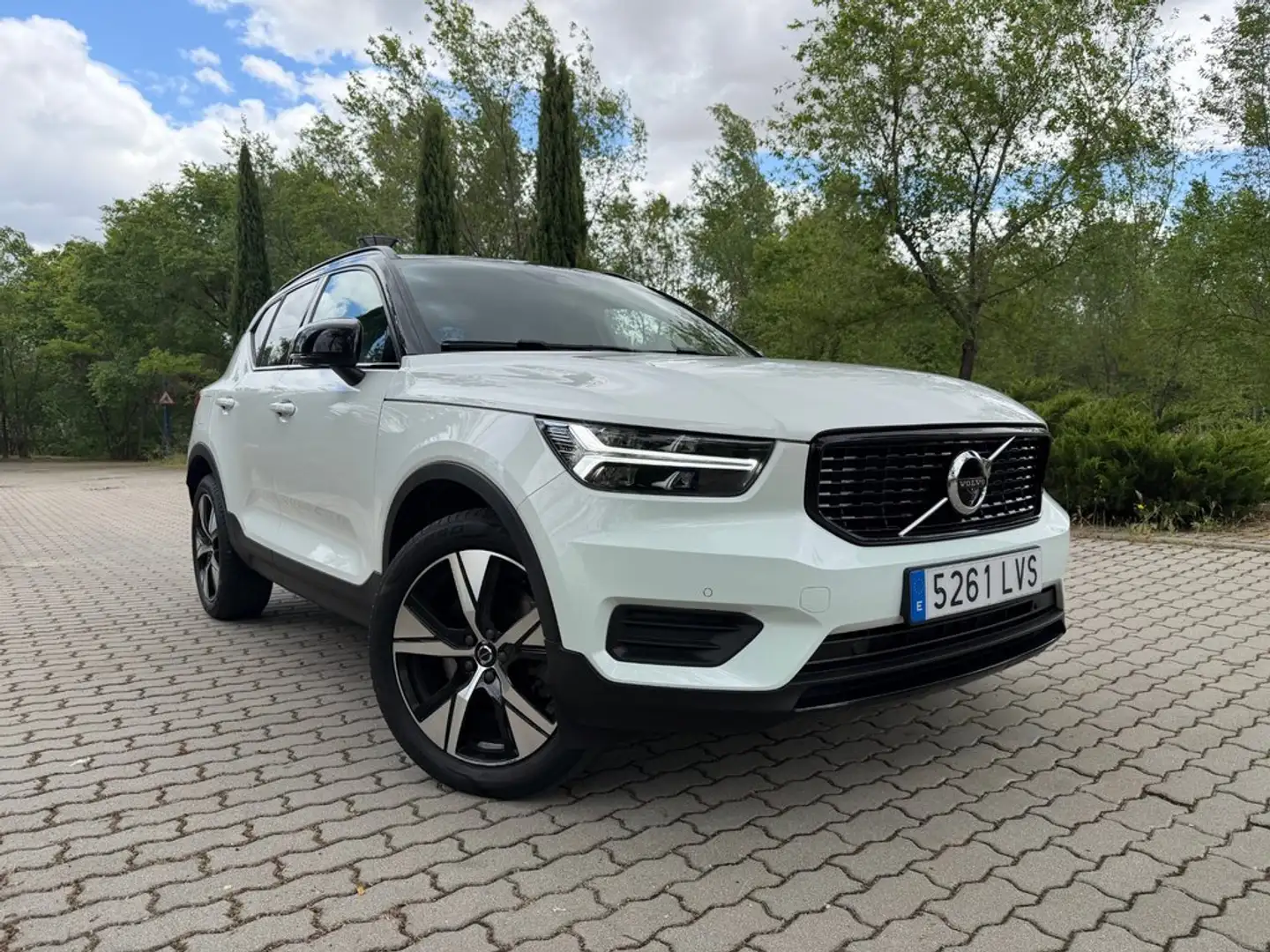 Volvo XC40 T4 Recharge R-Design Aut. Blanco - 2