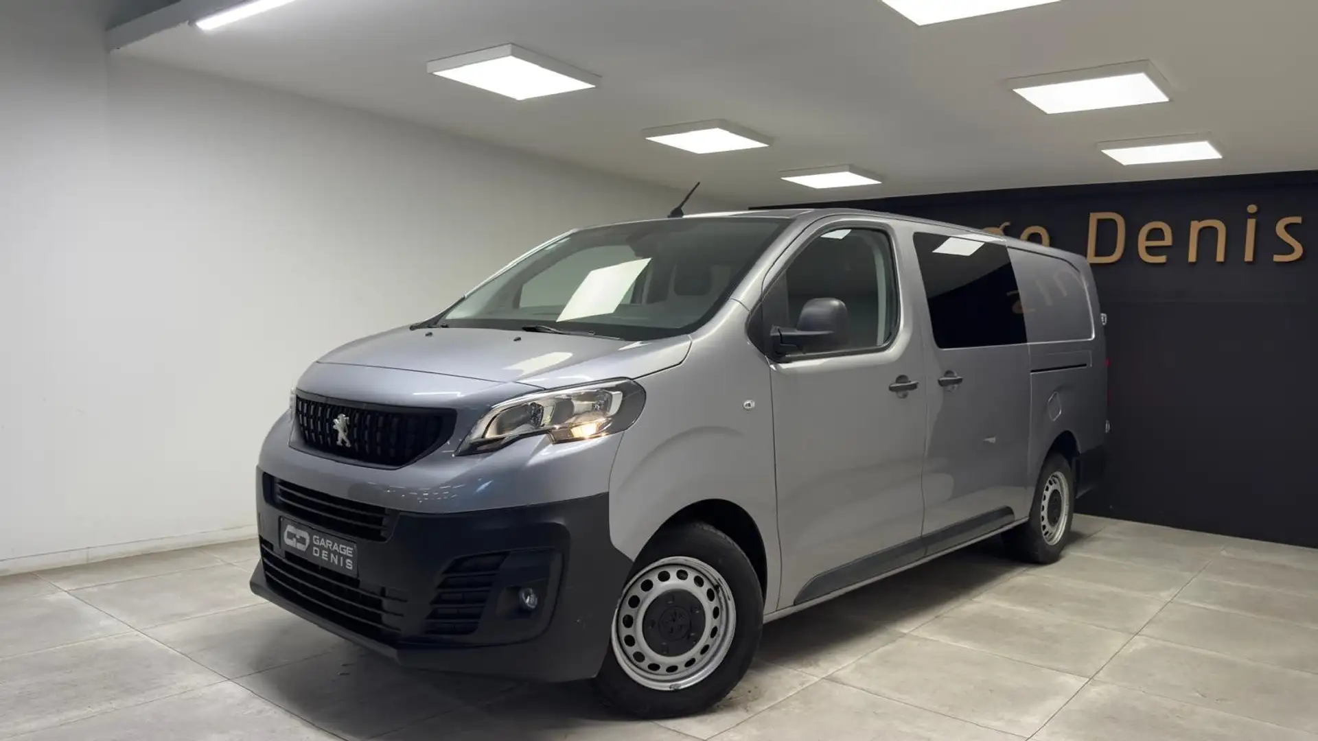 Peugeot Expert 2.0 BlueHDi Long DOUBLE CABINE*6PLACES*GPS+CAMERA* Gris - 1