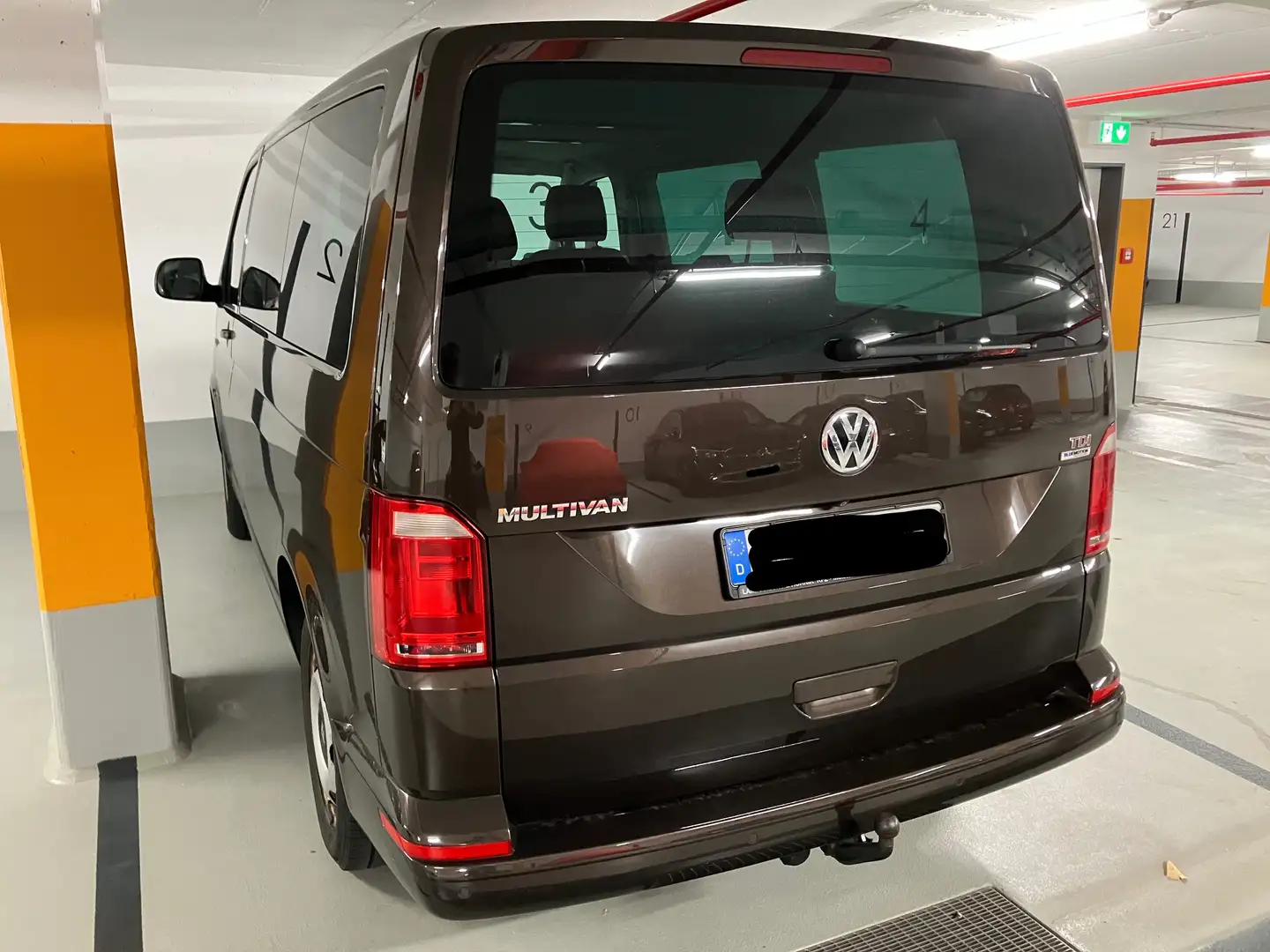 Volkswagen T6 Multivan Multivan Kurz Comfortline Braun - 2