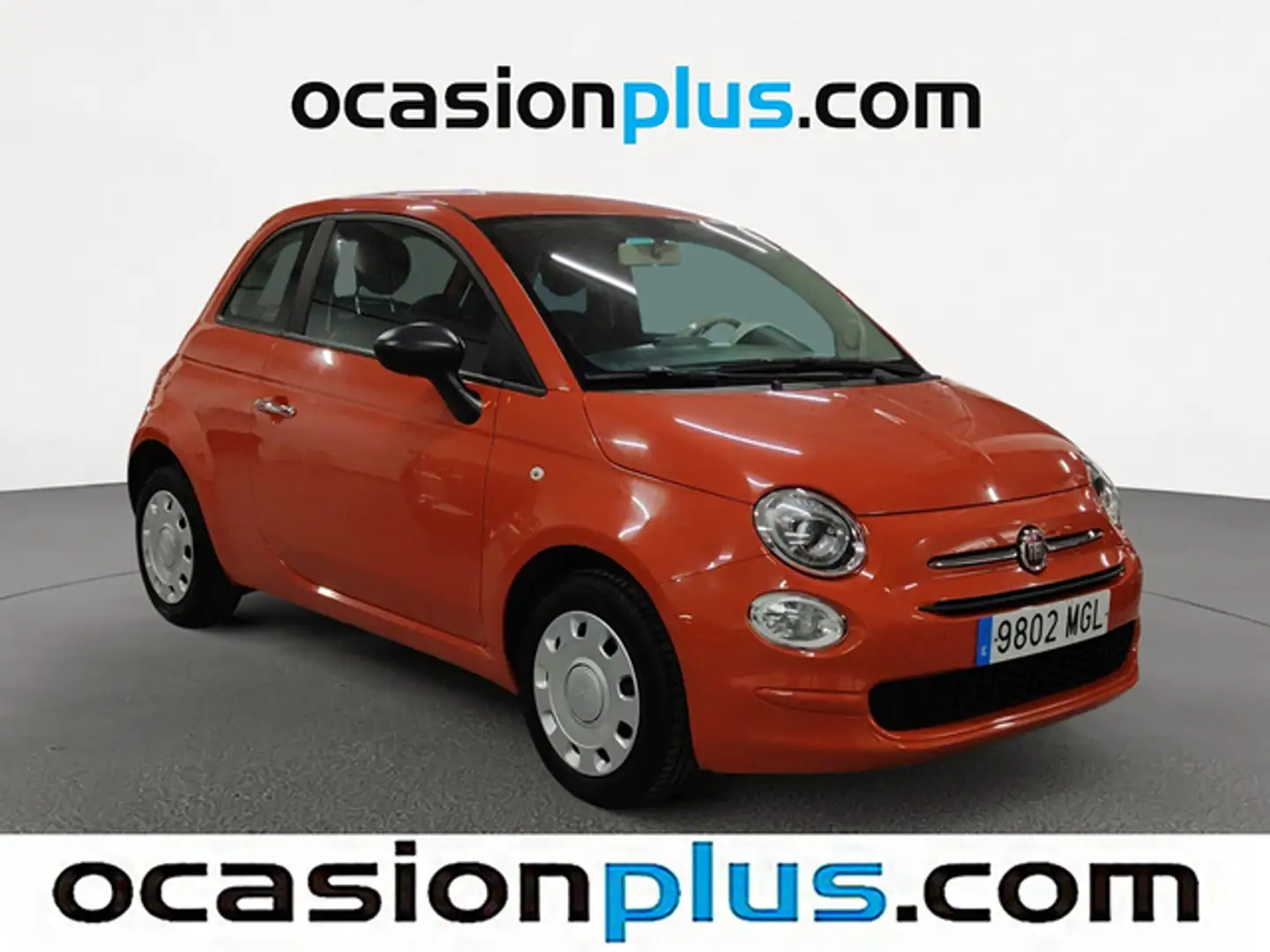Fiat 500 1.0 Hybrid Monotrim 52kW Orange - 2