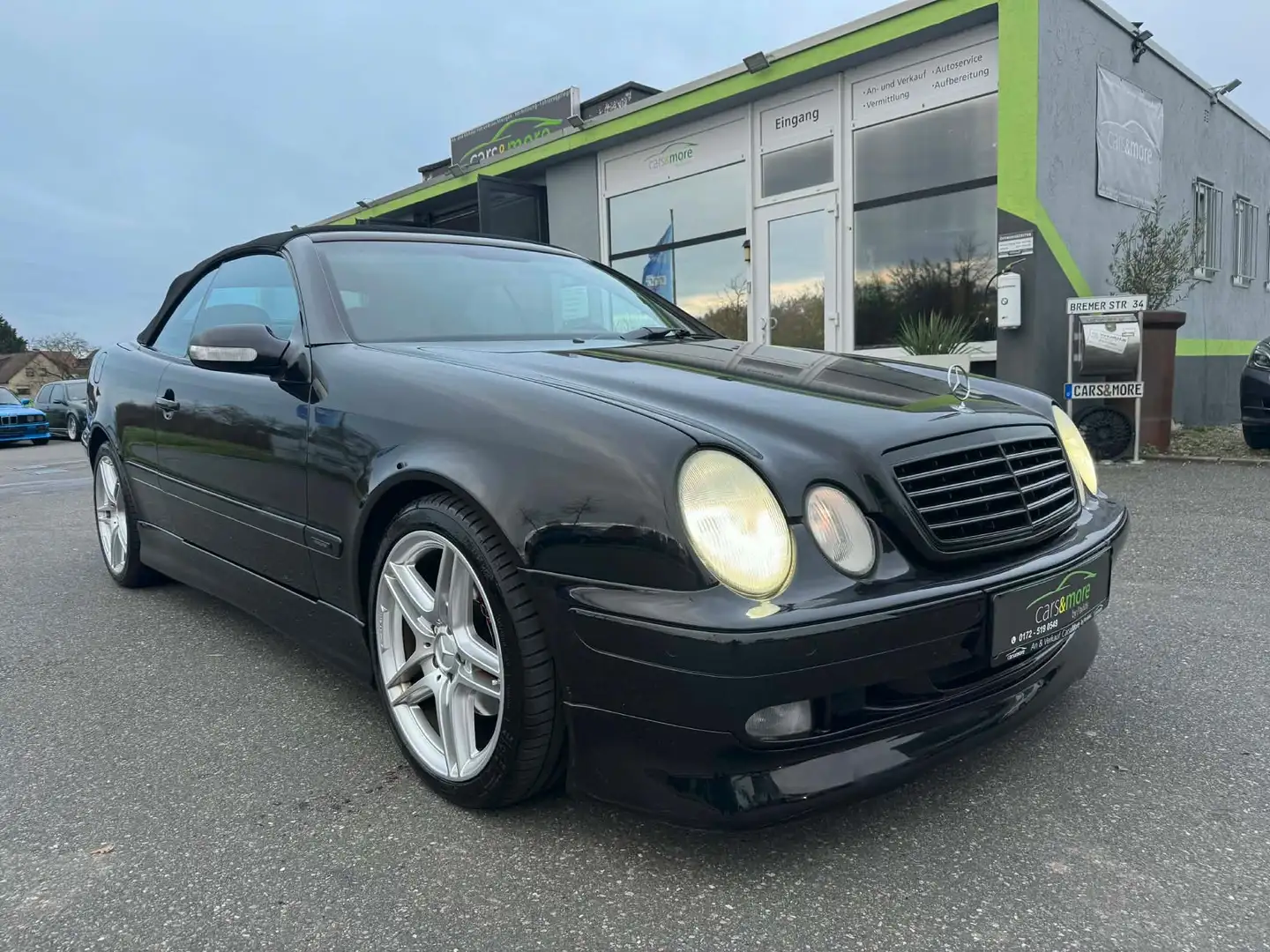 Mercedes-Benz CLK 320 CLK-Klasse Cabrio Avantgarde Noir - 1