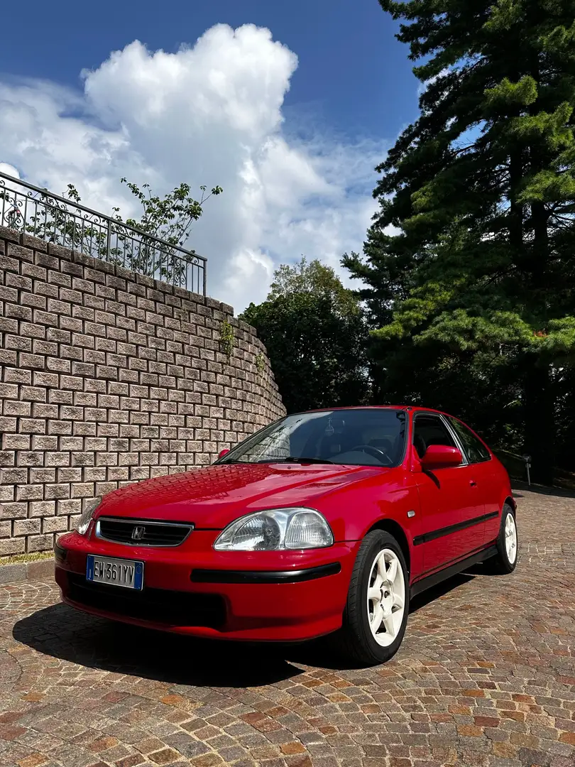 Honda Civic 3p 1.6 vti Piros - 1