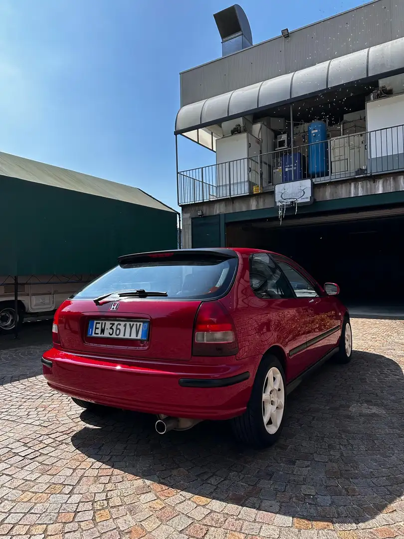 Honda Civic 3p 1.6 vti Piros - 2